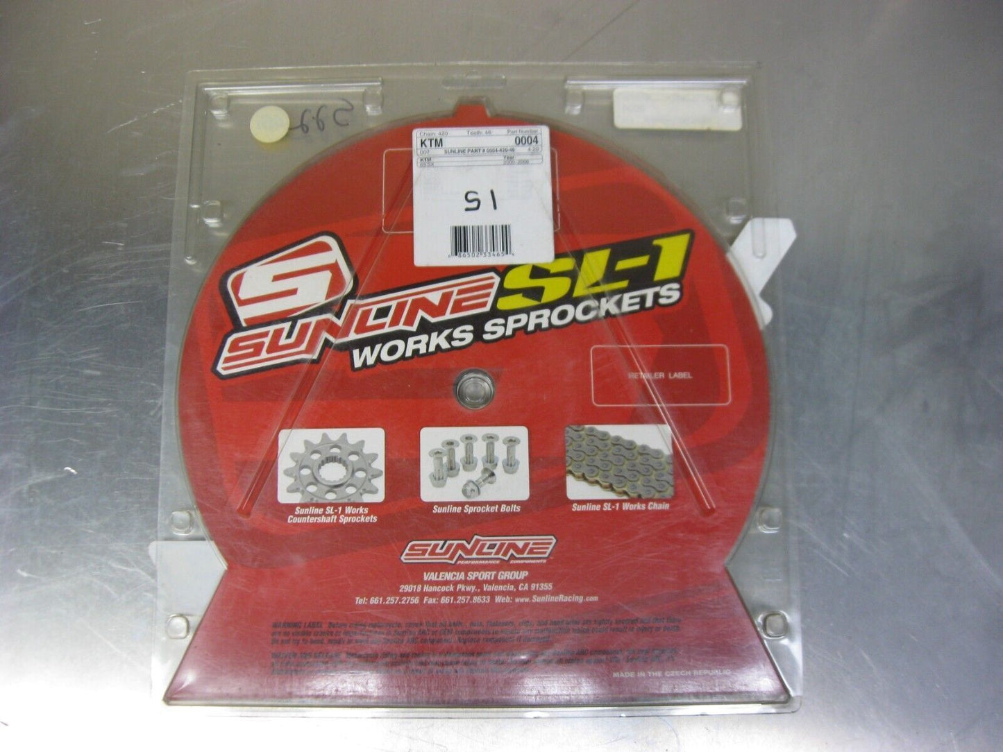 Sunline Rear Sprocket 0004-420-46