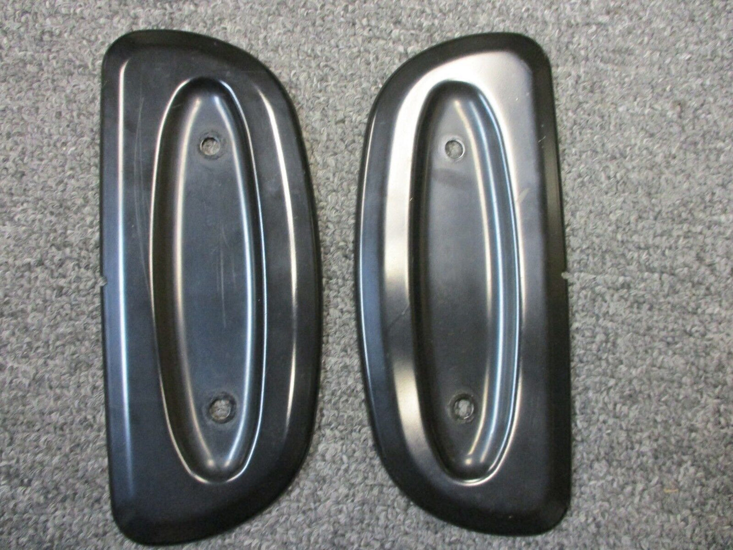 Triumph Pillion Foot Board Cover Black Stock