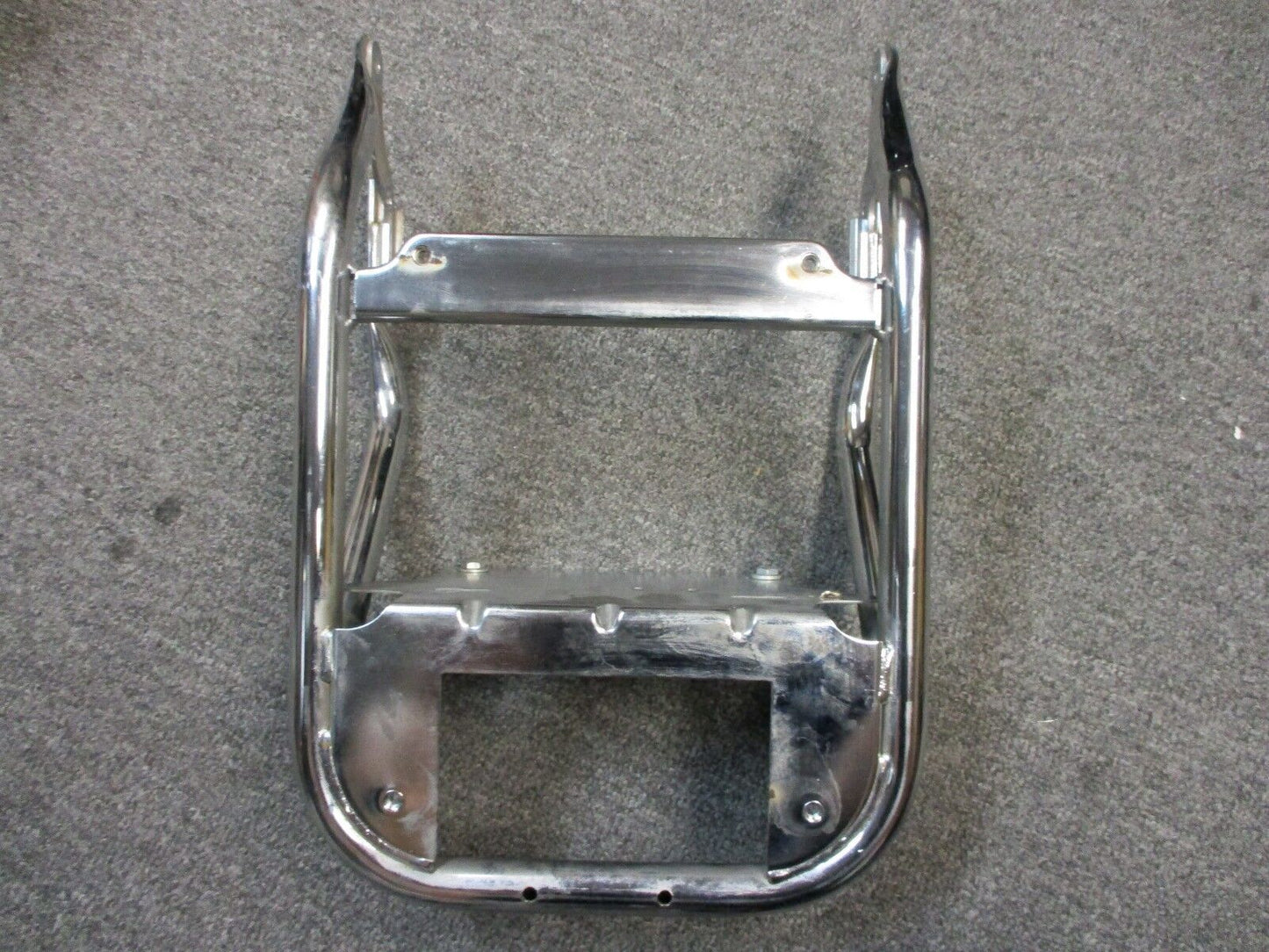 Harley Davidson OEM 09-13 FLHP FLTR FLHT Chrome Luggage Rack 53411-09