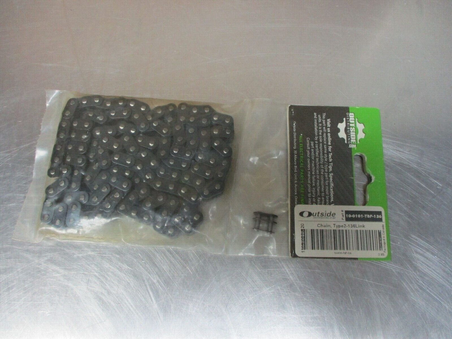 Outside Distributing Chain, Type2-136Link 10-0101-T8F-136