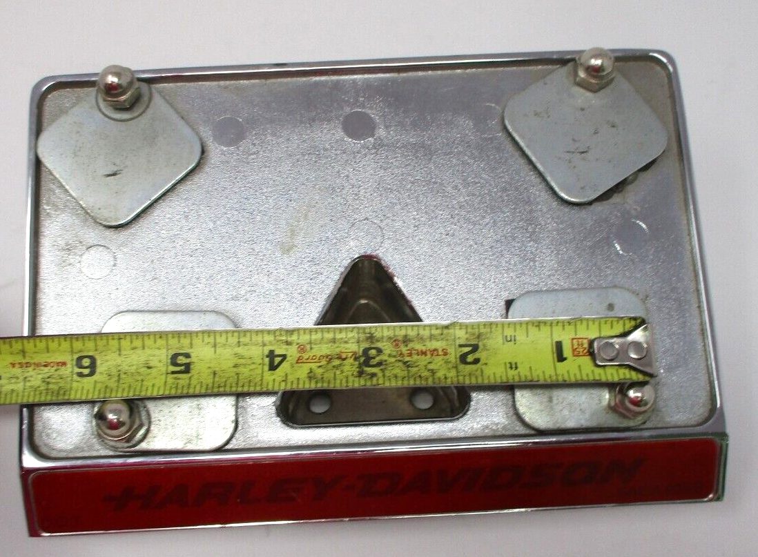 Harley Davidson Chrome Softail License Plate Mount