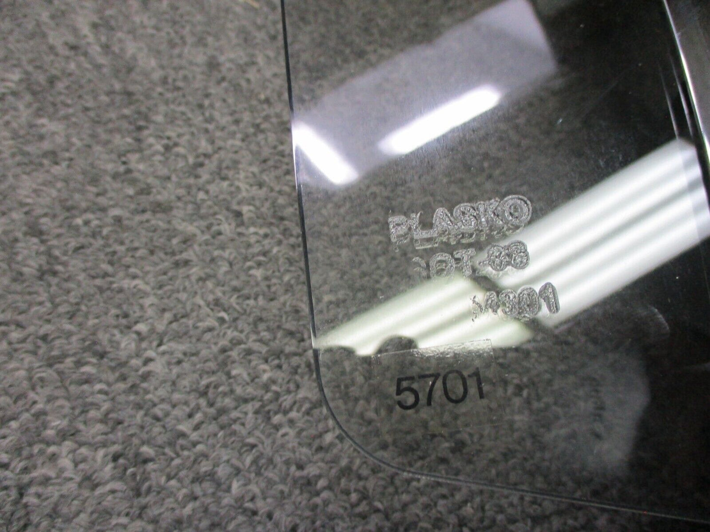 Roadkrome Plexiglass 18''X22'' Smoke Windshield 71-5701