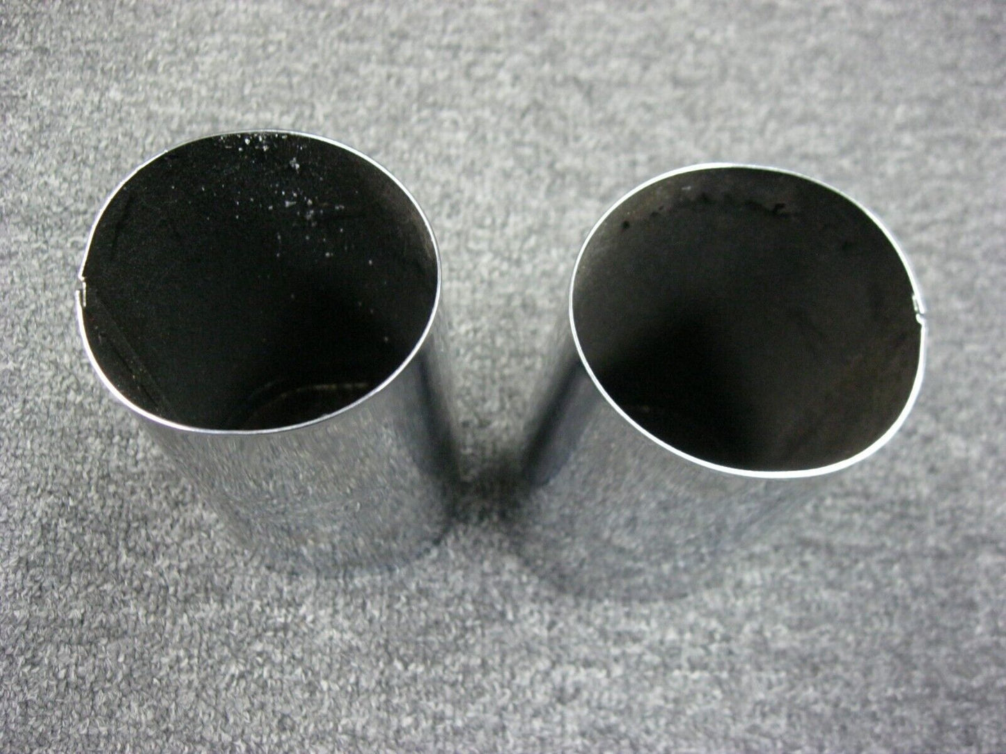 Harley Davidson OEM Pair of FLHT FLHR FLST Fork Tube Covers (Cow Bell) 45964-86