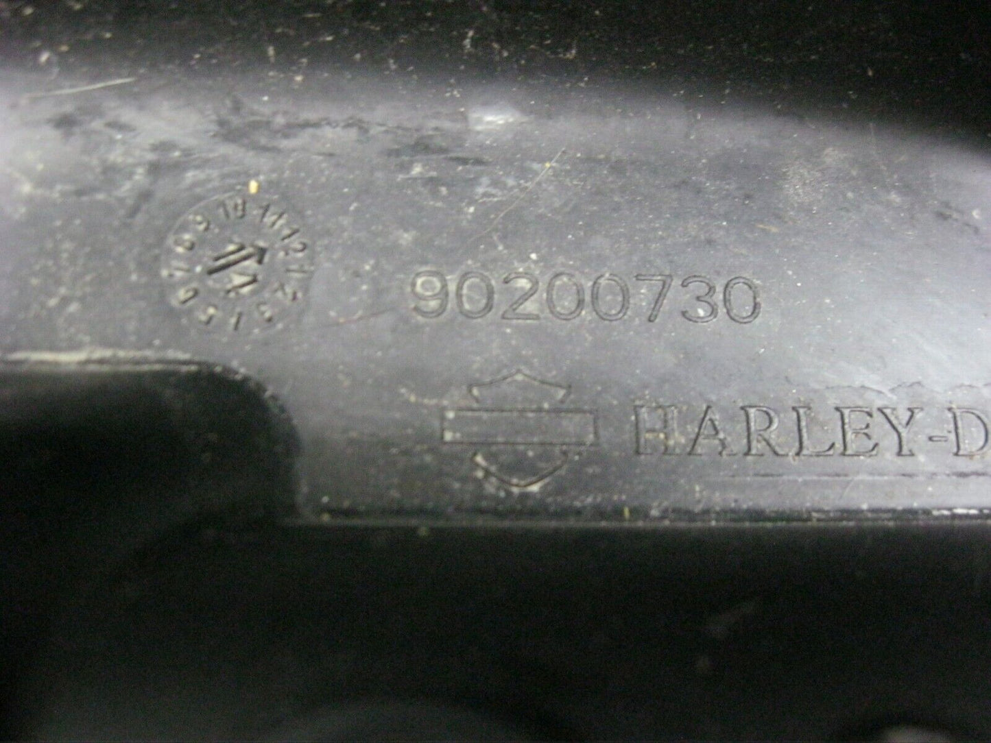 Harley-Davidson OEM CVO Left Saddlebag Stretched Black Metallic 90200730