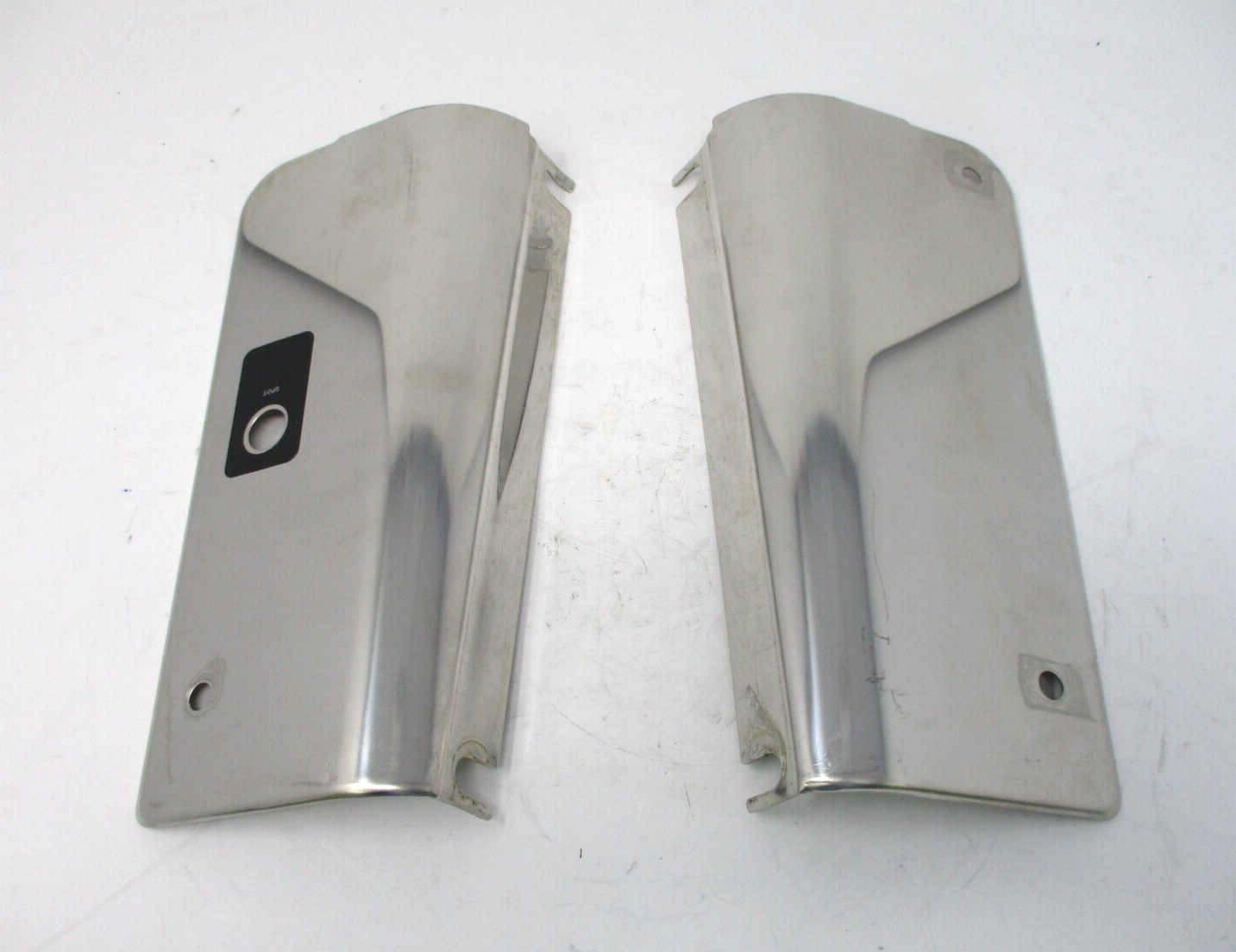 Harley-Davidson '91-'17 Chrome Softail Fork Tube Clamp Covers 67821-87 67814-86