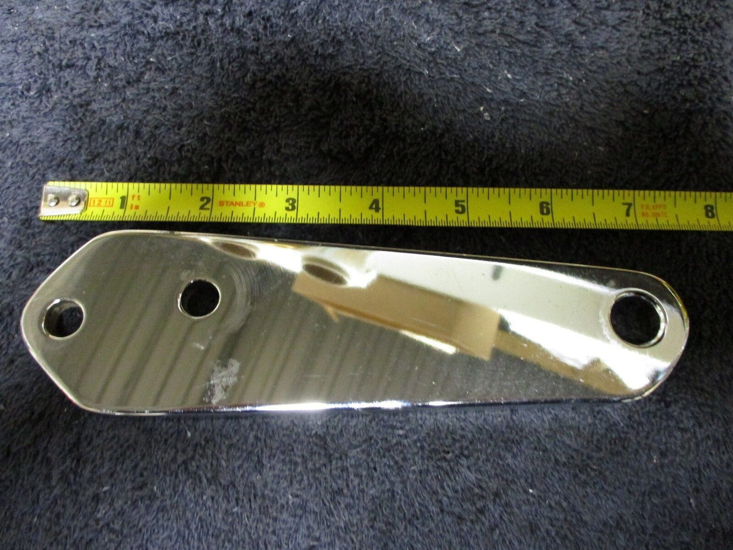 Drag Specialties 1624-0280 Single Chrome Mount Bracket for Highway Pegs DYNA