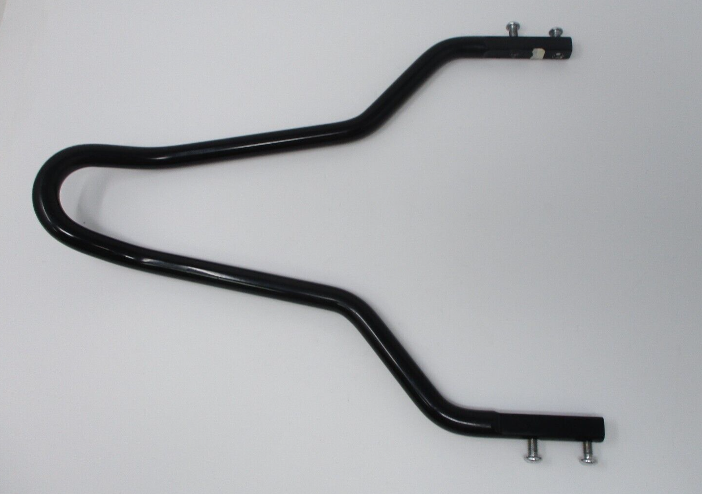 DRAG SPECIALTIES Round Sissy Bar Upright 1" Black 1501-0413