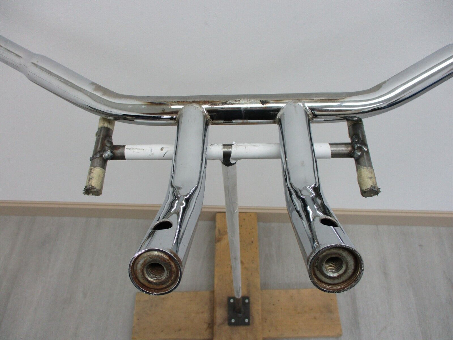 Yamaha Compatible Chrome Handlebar w/7-8" riser