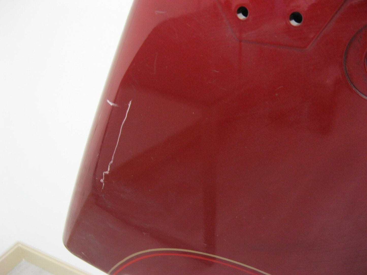 Harley-Davidson OEM LH Saddlebag Red with Detail 79107-03A