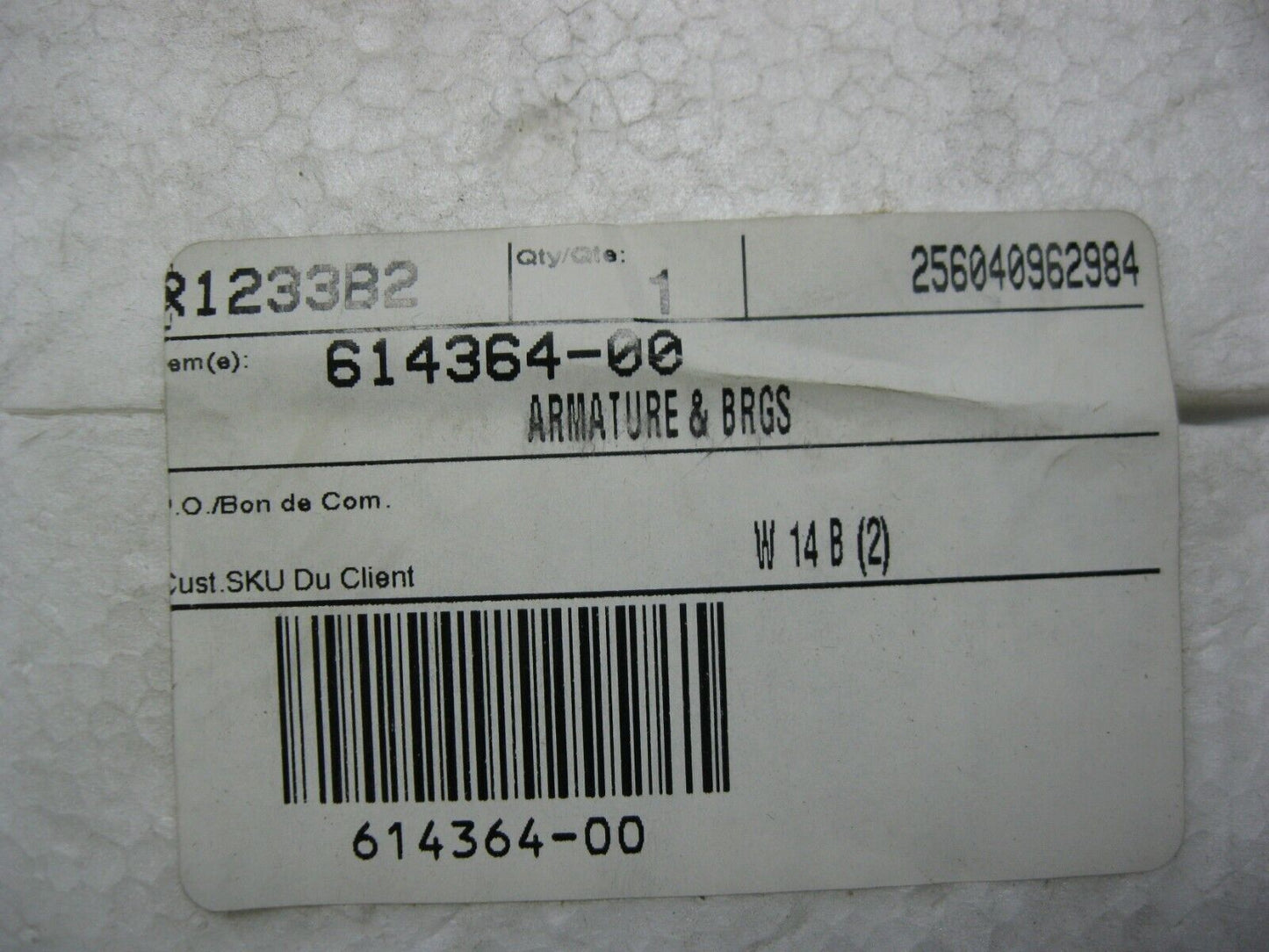 DeWALT OEM Armature and Brgs for Miter Saw 614364-00