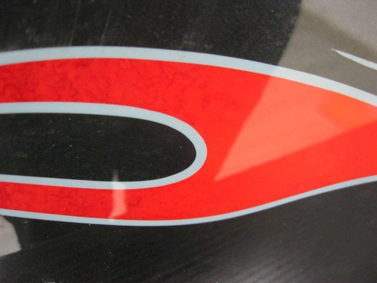 Harley-Davidson OEM RH Saddlebag Red and Black with Flames 79106-03A