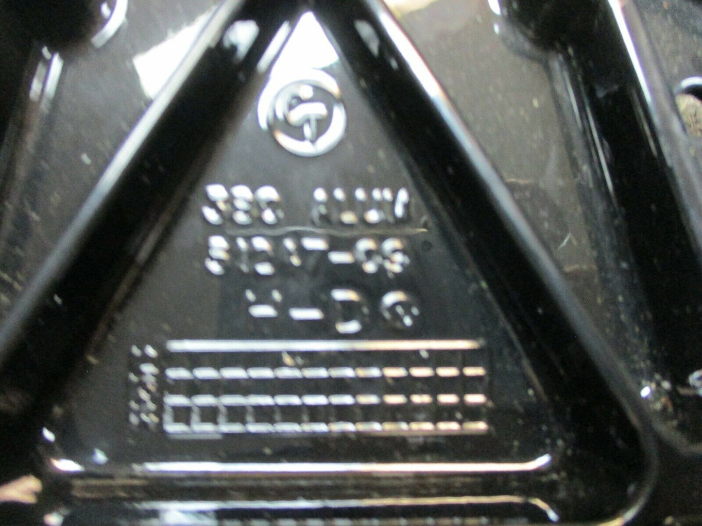 Harley Davidson OEM Black Passenger Floor Board 51247-09 with Bracket
