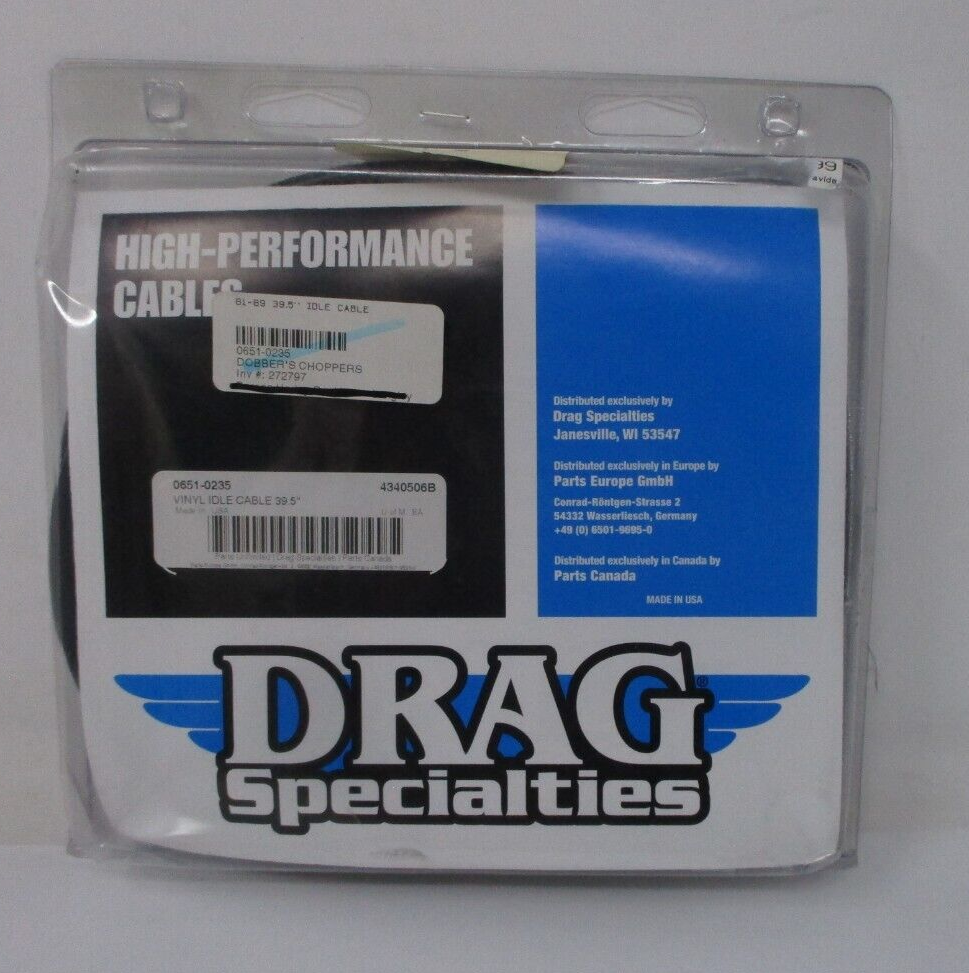DRAG SPECIALTIES 39.5" VINYL IDLE CABLE OEM 4340506B