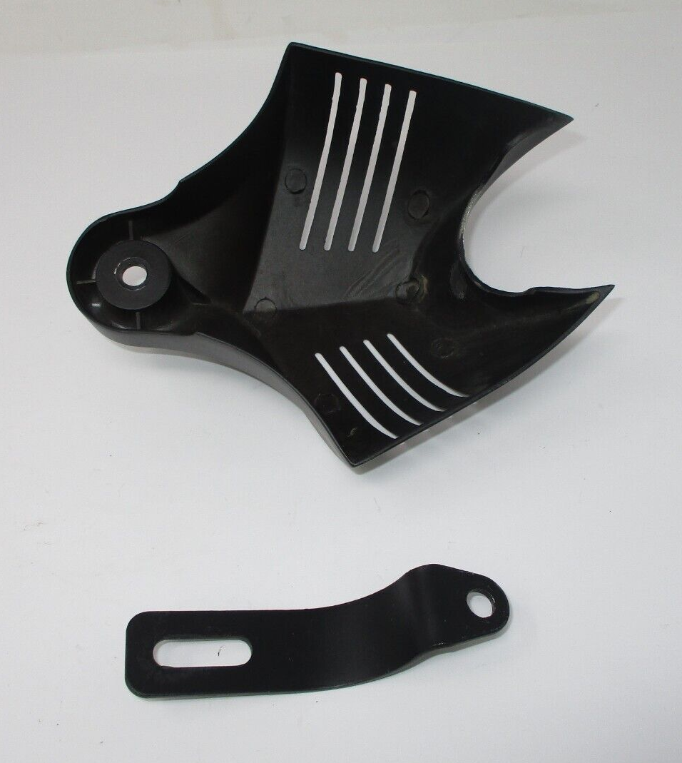 Kuryakyn Black Horn Cover V-Shield Black 2107-0114