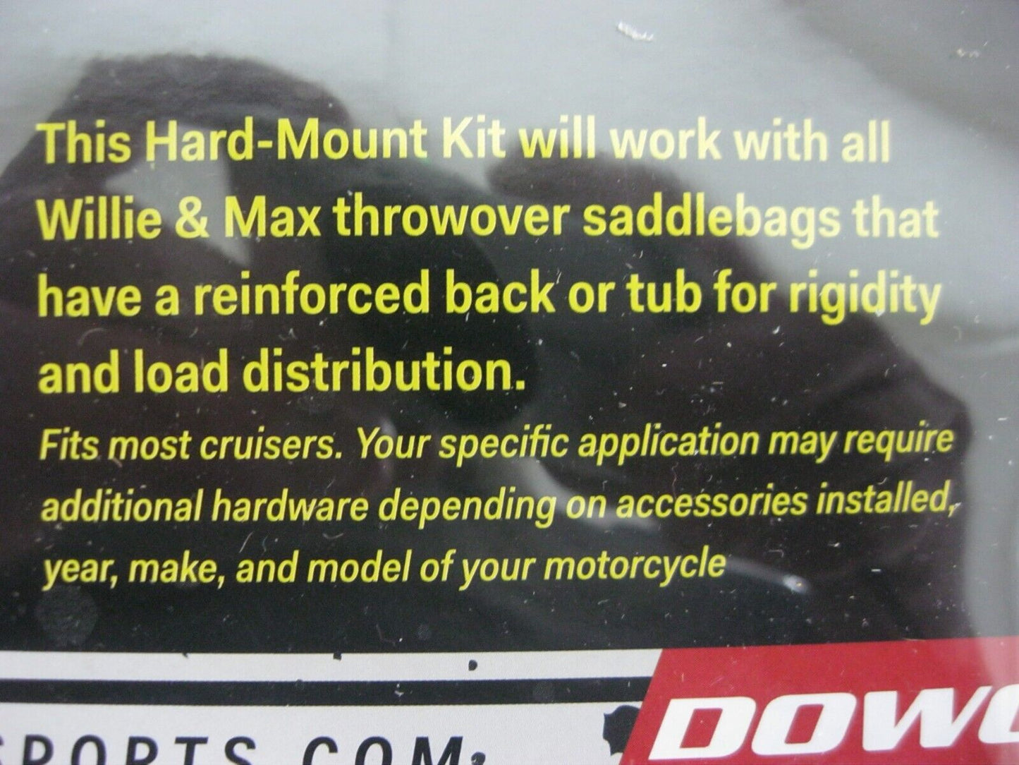 Willie & Max Universal Saddlebag Hard Mount Kit 58633-00