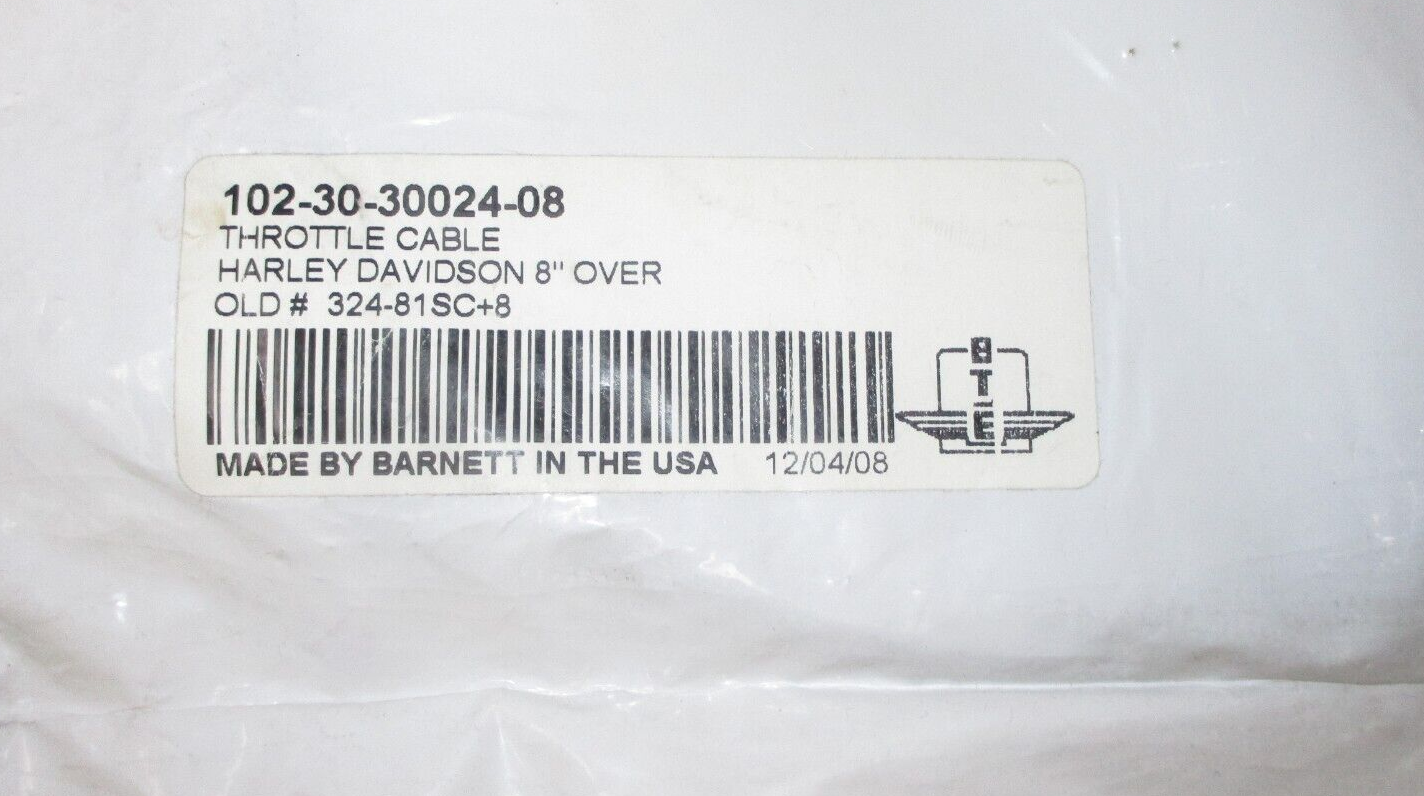 Barnett Throttle Cable 102-30-30024-08