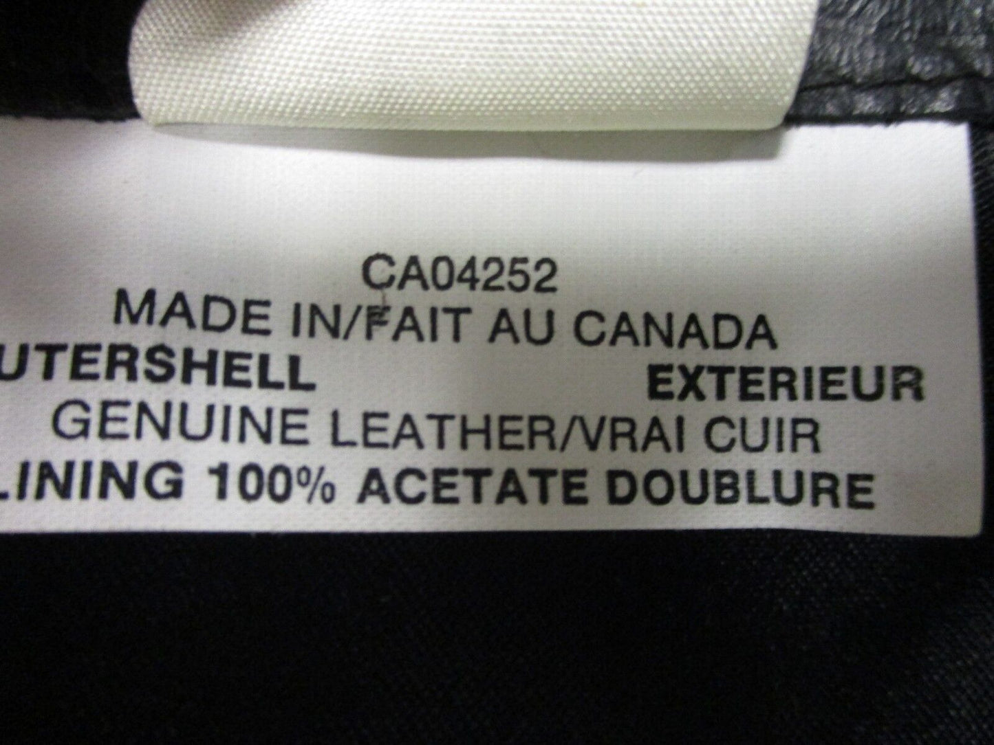 Ladies Size 2 Leather Vest Snap Button Front with two side pockets.