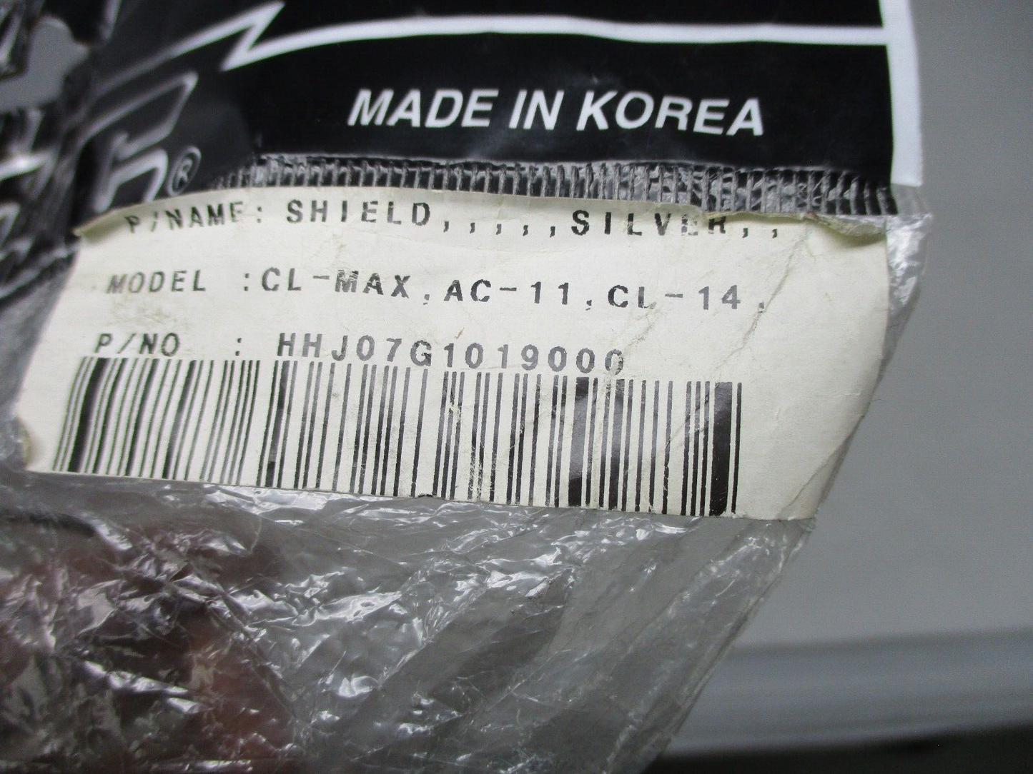 HJC OEM Replacement Visor HHJ07G1019000