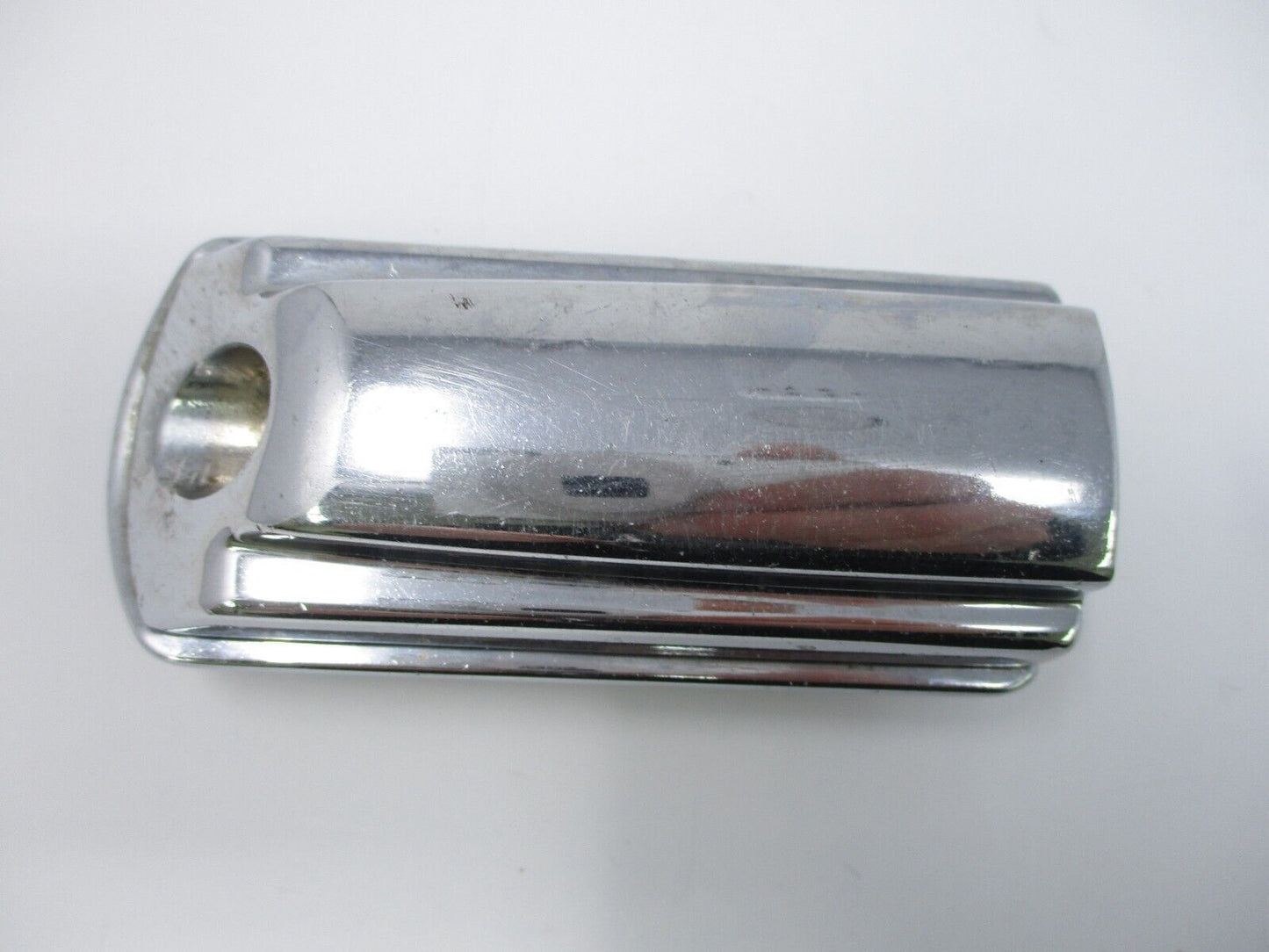 Harley-Davidson OEM Chrome + Rubber Left Footpeg 50143-04