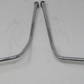 Chrome Saddlebag Support Brackets for Harley-Davidson  Unknown Fitment