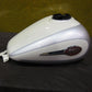 HARLEY DAVIDSON FLHTCUSE3 FUEL TANK  61386-08CTE WHITE FROST SILVER MIST