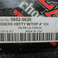 LA Choppers Chrome Hefty Risers 1 1/4 Inch LA-7446-04