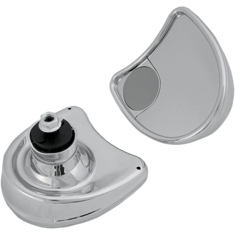 FLHT Chrome Vision Mirrors Drag Specialties 0640-0652