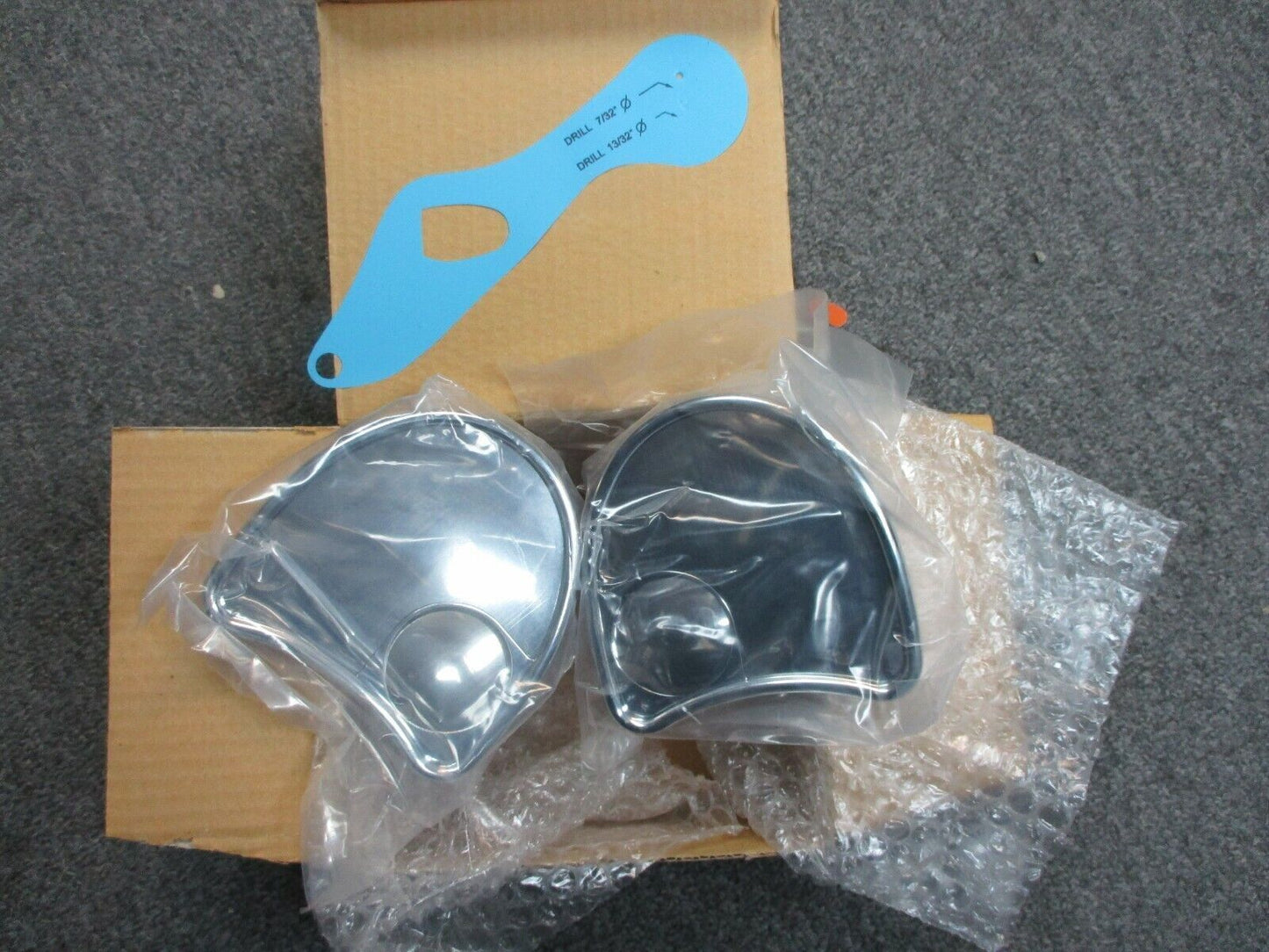 FLHT Chrome Vision Mirrors Drag Specialties 0640-0652