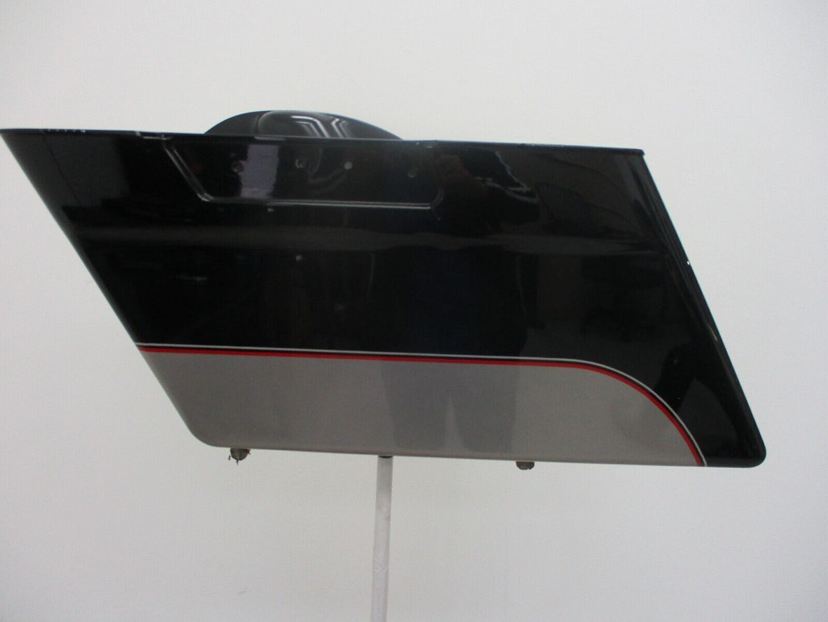 Harley-Davidson OEM LH Saddlebag Black with Gray Detail 79107-03A