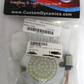 Custom Dynamics Lights TS 1157 White Flat LED Turn Signal Inserts  2060-0429