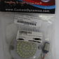Custom Dynamics Lights TS 1157 White Flat LED Turn Signal Inserts  2060-0429