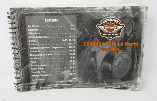 1941-2001 Common Service Parts