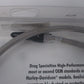 DRAG SPECIALTIES  '91-'94FXD  '93-'94FXDWG   S/STEEL SPEEDO CABLE OEM 5390900B