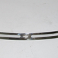 Chrome Slotted Batwing Fairing Windshield Trim Fits Touring FLHT '14-Later