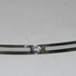 Chrome Slotted Batwing Fairing Windshield Trim Fits Touring FLHT '14-Later