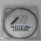 Drag Specialties 96-UP 47.5" S/S THROTTLE CABLE 617082