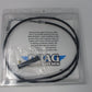 Drag Specialties BLACK FL THROTTLE CABLE 39.5'' 0650-0336