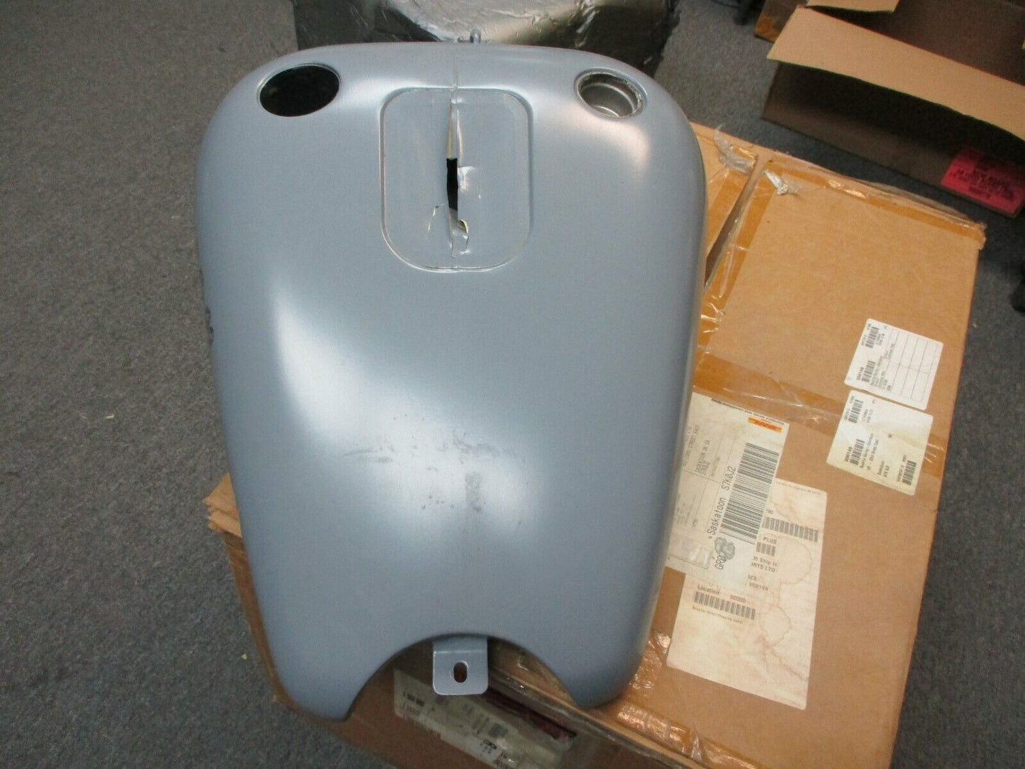 Harley Davidson OEM FXST Stretched Fuel Tank Primed EFI 61668-06