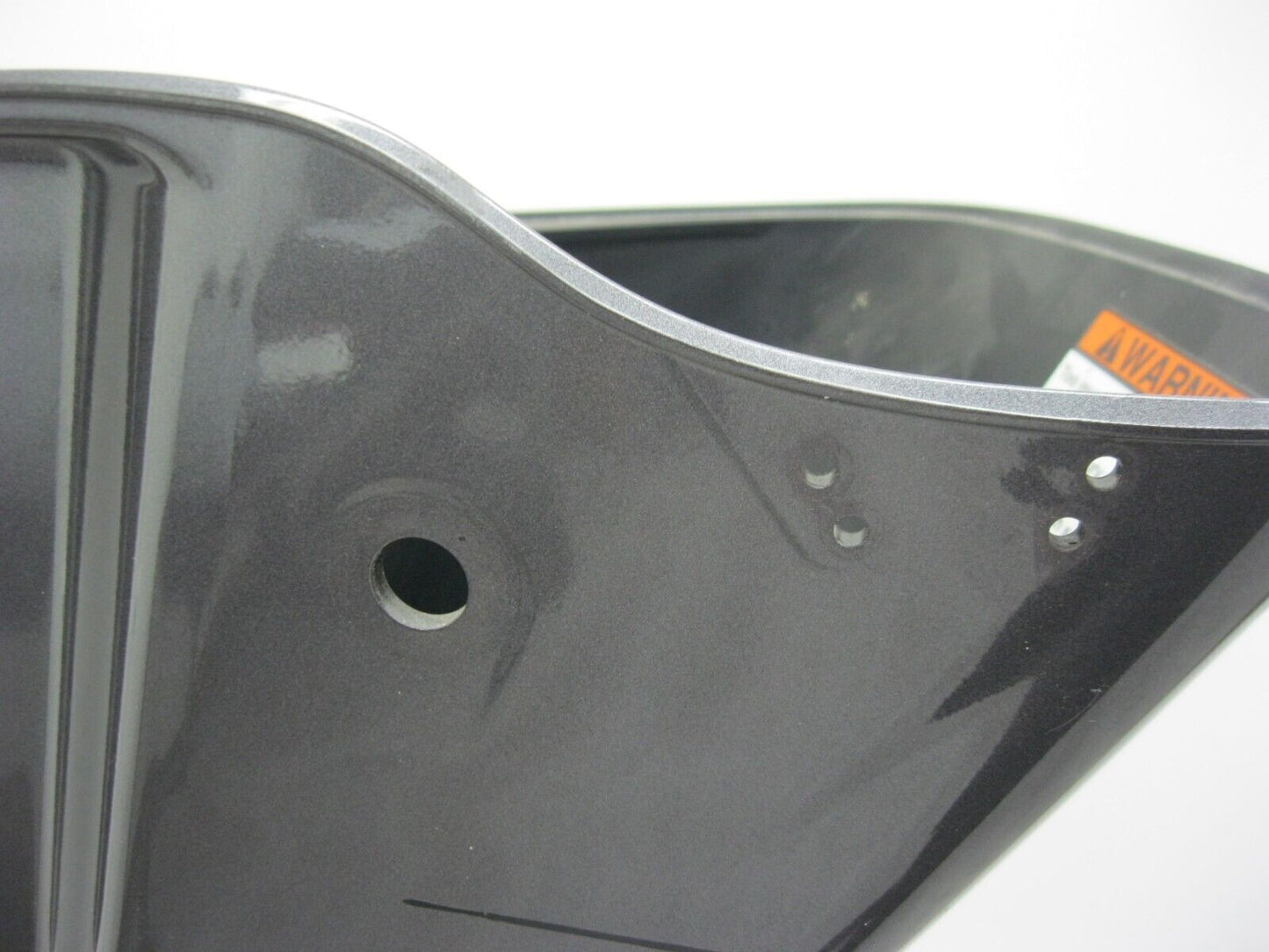 Harley-Davidson OEM LH Saddlebag Grey with Black Detail 90200414 2014-Later