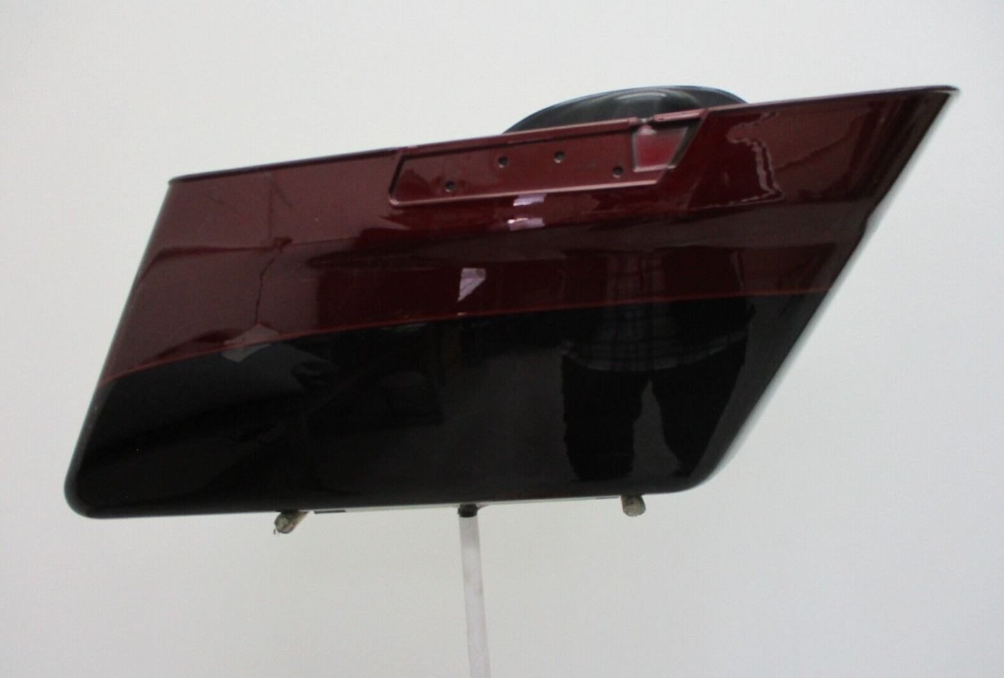 Harley Davidson OEM Right Saddlebag Metallic Black/Burgundy 90200412 2014-Later