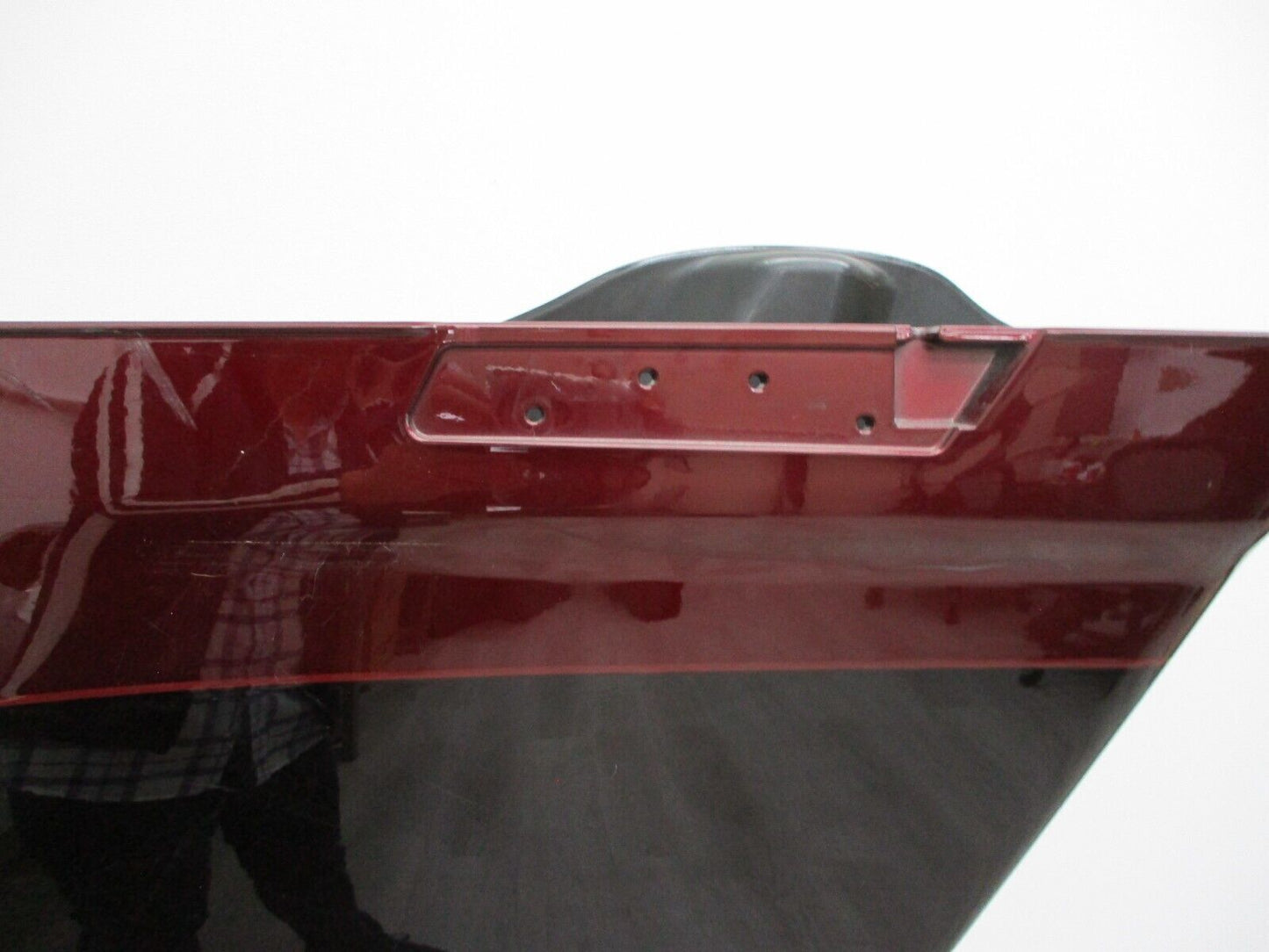 Harley Davidson OEM Right Saddlebag Metallic Black/Burgundy 90200412 2014-Later