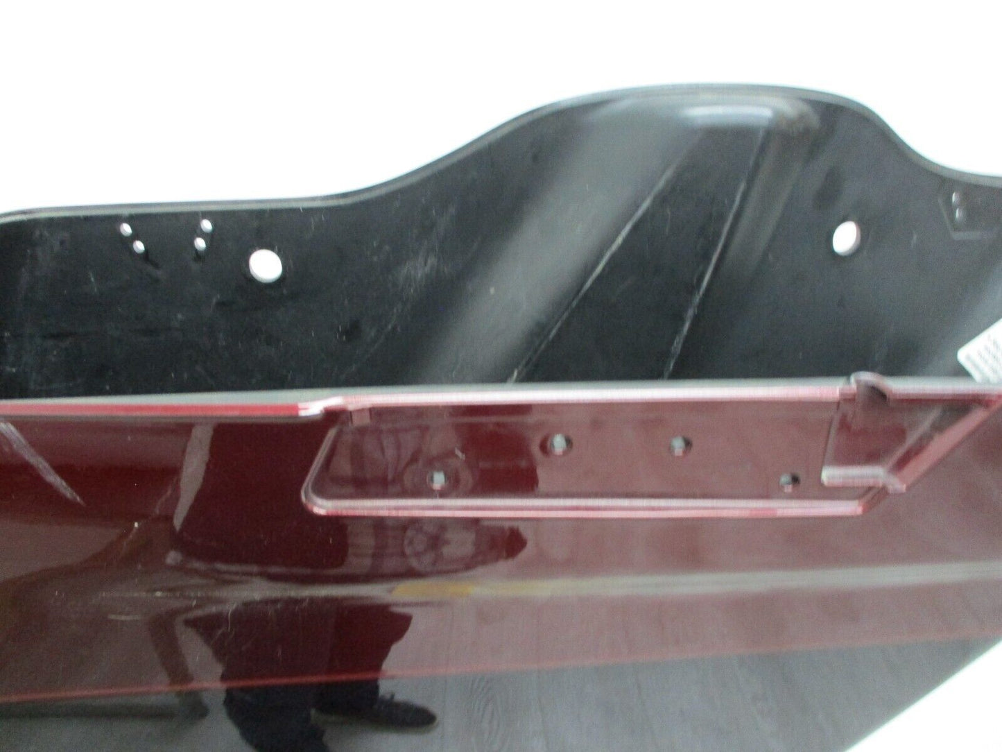 Harley Davidson OEM Right Saddlebag Metallic Black/Burgundy 90200412 2014-Later