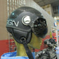 MONO DESIGN Fighter Classic Helmet With Flip Down Dark Visor