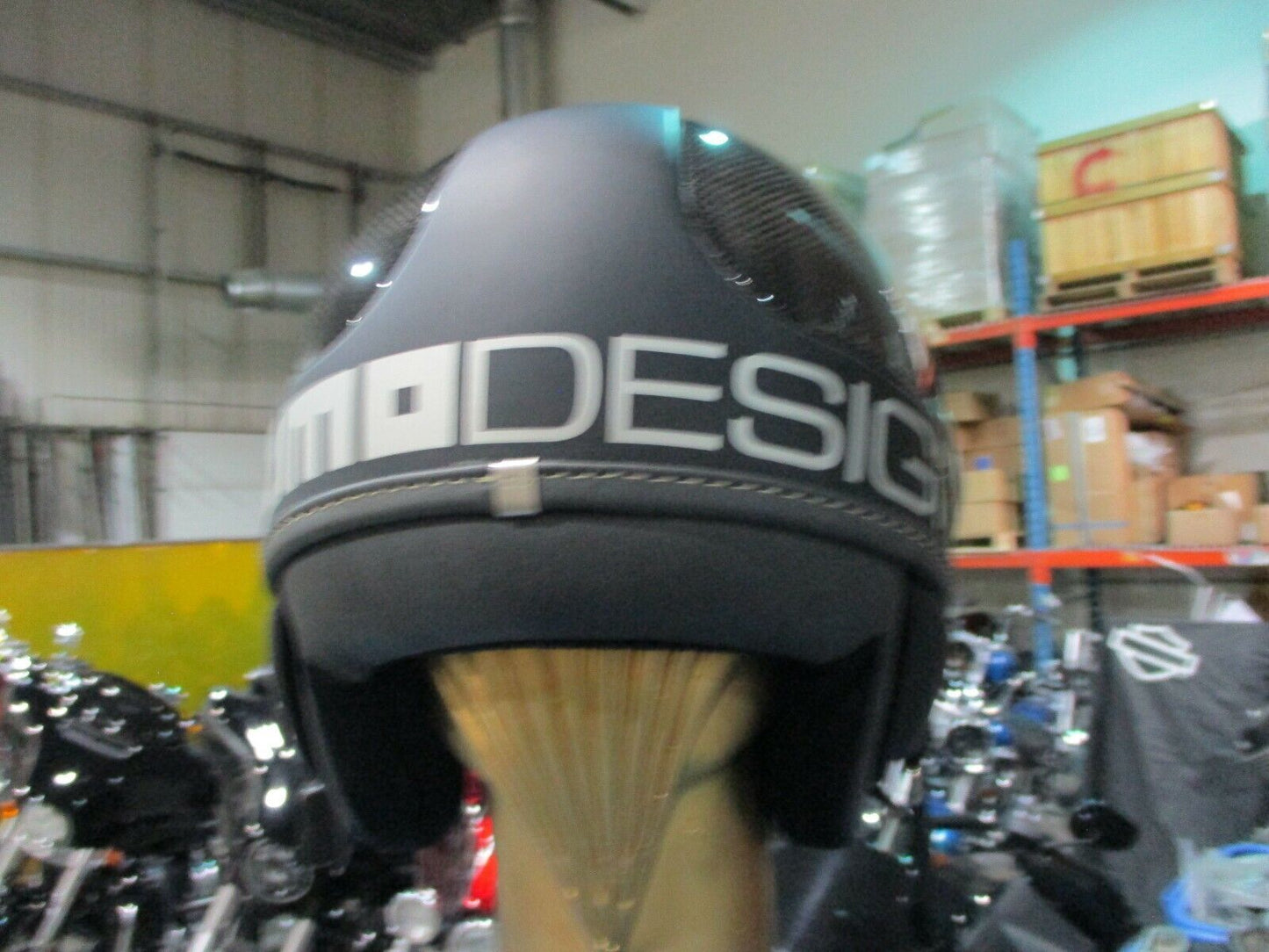 MONO DESIGN Fighter Classic Helmet With Flip Down Dark Visor