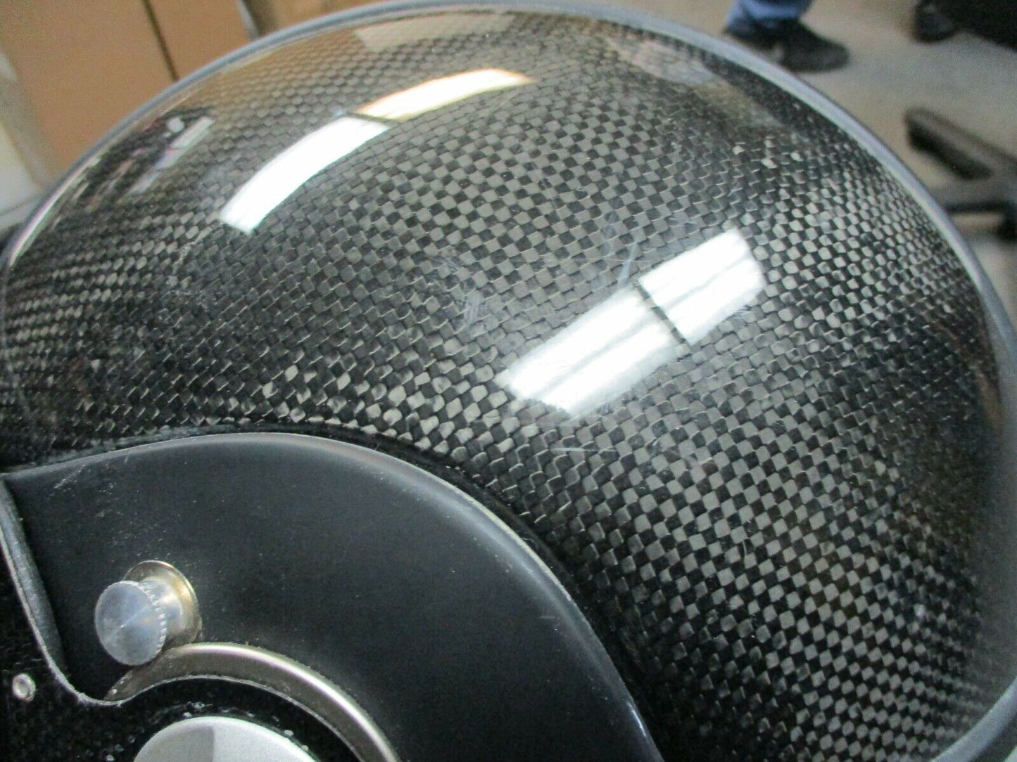 MONO DESIGN Fighter Classic Helmet With Flip Down Dark Visor