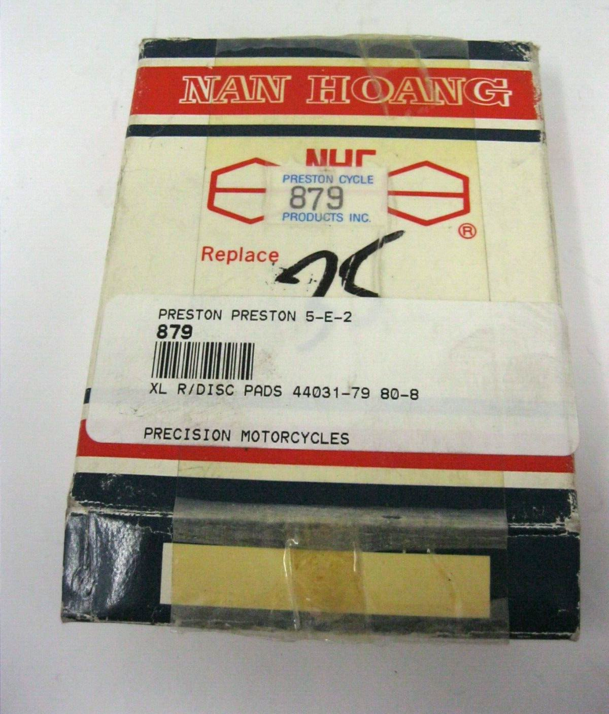 Nan Hoang BRAKE PADS 77-83 SPORTSTER & TOURING MODELS RPL 44031-79 & 44099-77