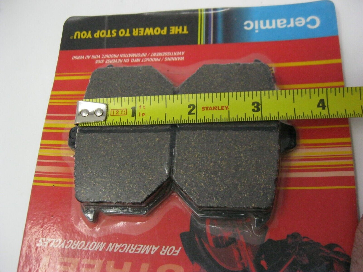 SBS Ceramic Motorcycle DISC BRAKE PADS for HD FLT/FLHT 549H.LF 58020 43395-80A