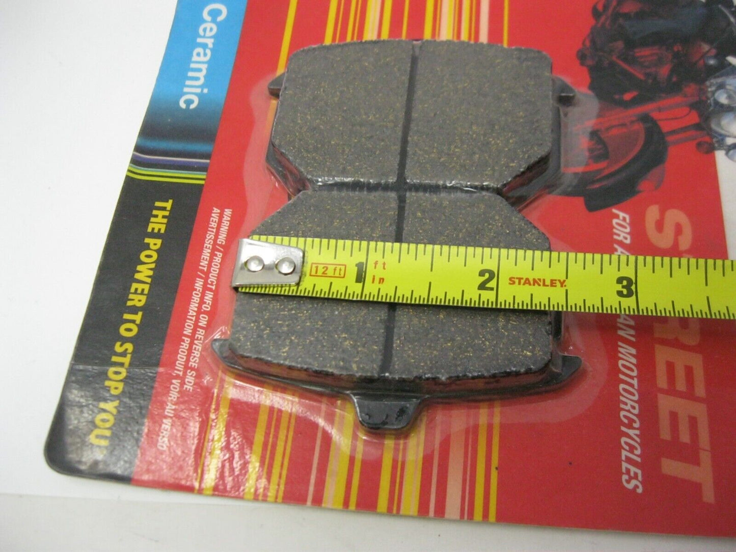 SBS Ceramic Motorcycle DISC BRAKE PADS for HD FLT/FLHT 549H.LF 58020 43395-80A