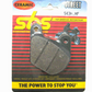 SBS Ceramic Motorcycle DISC BRAKE PADS for HD FLT/FLHT 543H.HF 58020 43395-80A