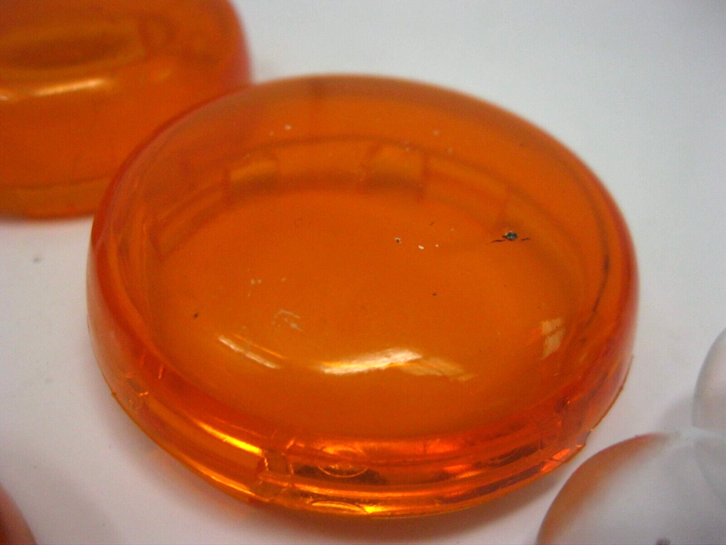 Unbranded 4-Pack of Amber Signal Light Lens's. Replaces Harley OEM 68973-00